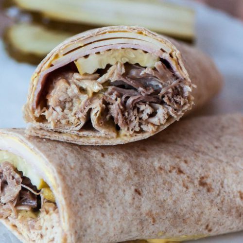 Cuban wrap at PD's Sports Bar & Grill Cayman