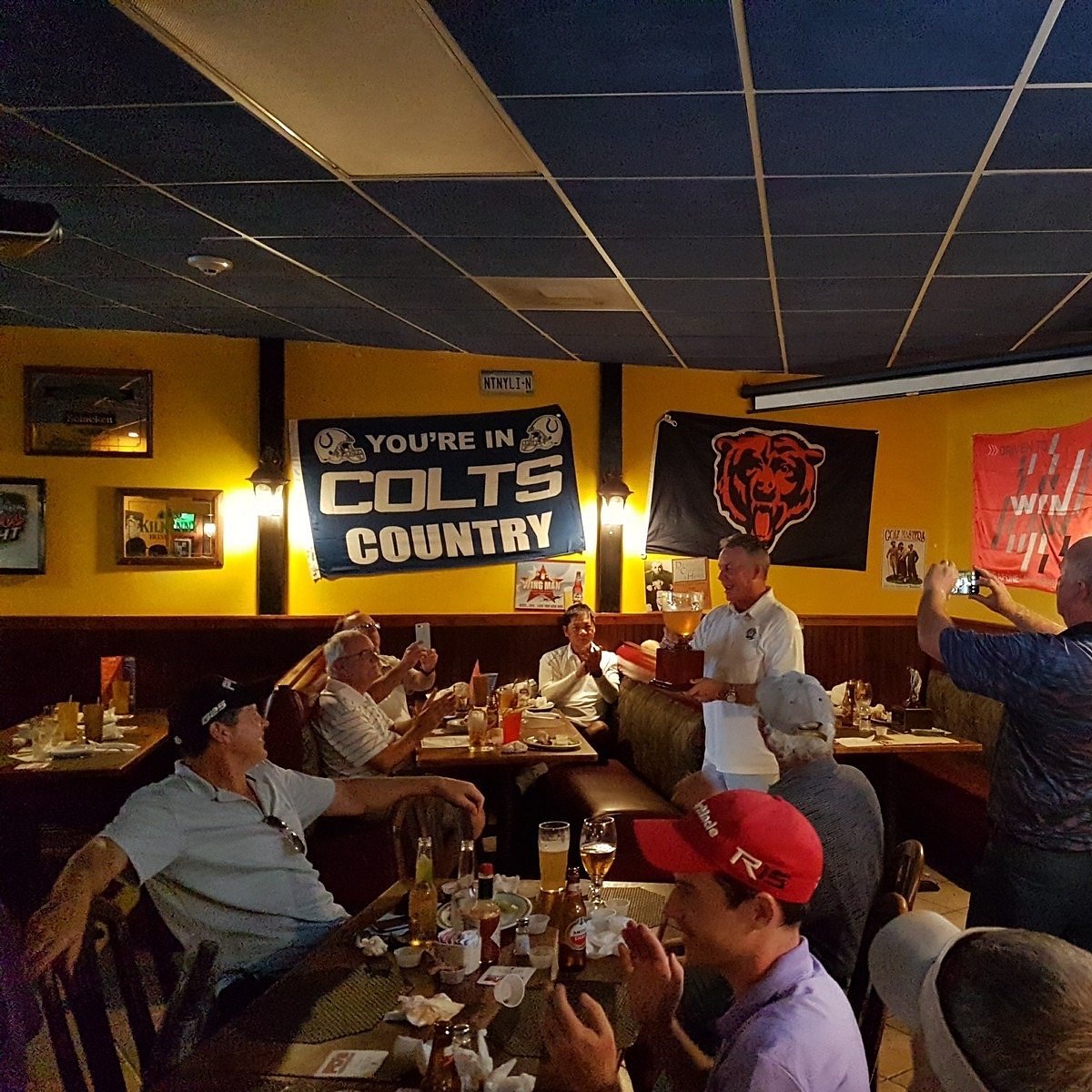 Golf event night at PD's Sports Bar & Grill Cayman